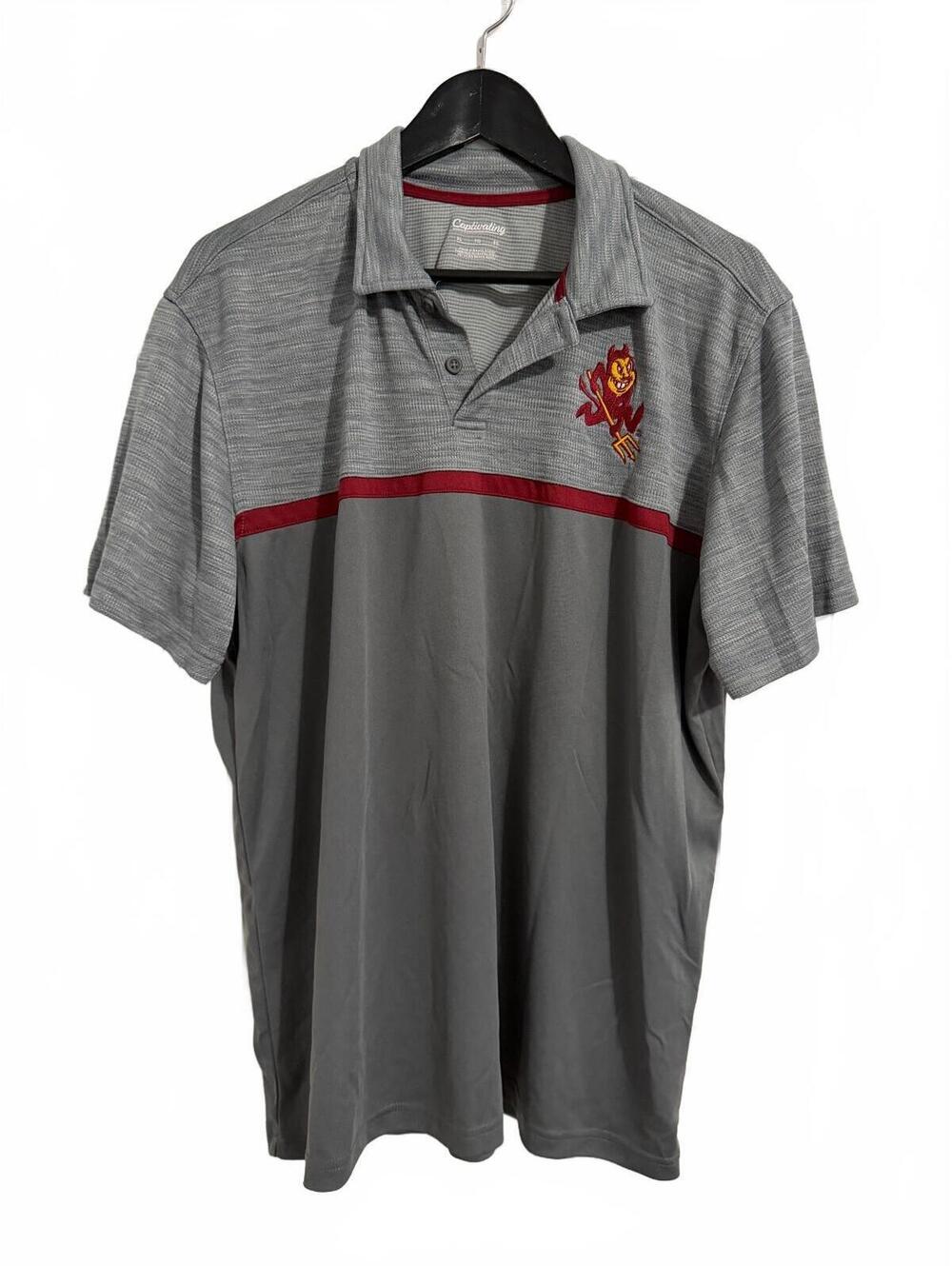 Arizona State Sun Devils Polo Shirt Men's Size XL